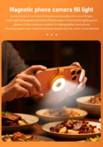 Portable Magnetic Phone Video Light 3 Color Temperature LED Fill Light with Clip for Vlog Live Stream Photography - Image 12