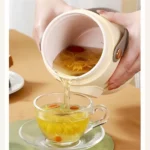 HOMEFISH Multifunctional Rice Cooker Portable Small Travel Electric Kettle Household Hot Pot with 110V US/220V EU Plug - Image 6