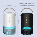 1000ml Dehumidifier Air Dryer for Home Office Negative ions Eliminate Damp Mold and Moisture Portable Air Dehumidifier EU US - Image 6