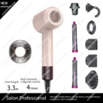 Super Hair Dryer Leafless Hair dryer Personal Hair Care Styling Negative Ion Tool Constant Anion Electric for Dyson Hair Dryers - Image 12