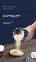 110V/220V Electric Grain Grinder 8 Blades Coffee Beans Grinders 300W Stainless Steel Nuts Bean Grain Mill Herbs Grinding Machine - Image 13