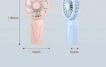 Portable Handheld Small Fan ABS Lightweight Cute Appearance USB Rechargeable Mini Fan for On Go Cooling Portable Mini Pocket Fan - Image 24