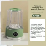 New Wireless Washing Machine Portable Travel Underwear And Socks Laundry Bucket,  Charging Mini Clothes Washing Cup 2-speed Time - Image 8