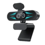 4K Webcam 1080P 60fps Web Camera EMEET C60E 4K Binocular USB Camera With RGB Light for Streaming/Gamer Video Camera for Computer