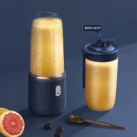 6 Blades Electric Juicer Cup with 2 Cups For Travel Portable Juicer Mixer Usb Charge Fresh Fruit Juice Personal Blender Smoothie - Image 14