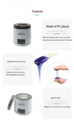 Electric Bone Glue Heater Hot Wax Machine Paraffin Pot Warmer Hair Removal Waxing Machine Wax-melt Epilator Digital Display - Image 17