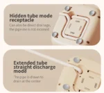Small Washing Machine for Underwear Children's Clothes mini Washer fully automatic Portable Washing Machine with Spin Dryer 220V - Image 13