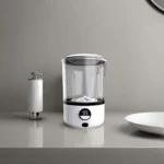 A White 2L Mini Washing Machine, 2000Mah, Fully Automatic Portable Turbine Led Washing Cup and Compact for Children's Clothing, Underwear, Panties, and Socks - Image 7