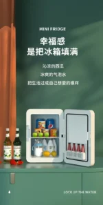 Car Mini Refrigerator Portable Small Fridge for Dorm Room Car Home Dual Use Breast Milk Storage  kühlschrank auto - Image 12