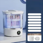 HOMEFISH Dehydrated Underwear Washing Machine Fully Automatic Dormitory Mini Mini Sock and Underwear Washing Machine - Image 7