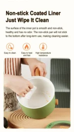 Multi Cookers Electric Pot Household Non-stick Pan Hot Pot Rice Cooker Cooking Appliances Electric Rice Cooker - Image 15
