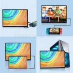 10.5 Inch 2k Portable Touch Screen TV Monitor Mobile for Movie Home Party Office Business Lightweight High-definition Saturation - Image 11