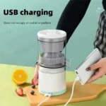 Portable Electric Juicer USB Rechargeable Wireless Mini Fruit Blender Automatic Juice Squeezer for Home Travel Office - Image 2