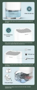 Air Dehumidifier Portable Mute Moisture Absorbers Machine Air Dryer For Home Bedroom Office Kitchen Deodorizer Dryer EU/US plug - Image 17