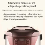 Portable Car Rice Cooker 2L Electric Truck Multi-Cooker Soup Porridge Cooking Food Steamer Electric Lunch Box 12V or 24V - Image 21