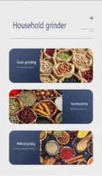 110V/220V Electric Grain Grinder 8 Blades Coffee Beans Grinders 300W Stainless Steel Nuts Bean Grain Mill Herbs Grinding Machine - Image 12