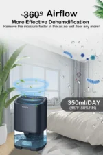 Air Dehumidifier Portable Mute Moisture Absorbers Machine Air Dryer For Home Bedroom Office Kitchen Deodorizer Dryer EU/US plug - Image 15