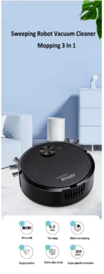 NEW USB Sweeping Robot Vacuum Cleaner Mopping 3 In 1 Smart Wireless 1500Pa Dragging Cleaning Sweep Floor for Home Office - Image 10