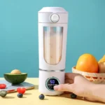 Stainless Steel Electric Blenders 700ml Juice Maker Blender 12 Leaves Strong BPA-free Smoothies/Ice Fruits/Nuts Blender Bottle - Image 10