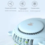 Handheld Summer Portable Fan Rechargeable Personal Fan 3 Speeds Handheld Fan Quiet And Small Fan For Home Camping Outdoor Travel - Image 5