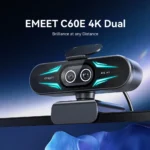 4K Webcam 1080P 60fps Web Camera EMEET C60E 4K Binocular USB Camera With RGB Light for Streaming/Gamer Video Camera for Computer - Image 10