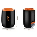 TINSOL New Air Dehumidifier 800ml Portable Dryer Low Noise Purification Anti-mold Cleaning Unit Portable Air Dryer Humidity - Image 6