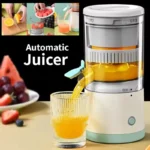Portable Electric Juicer USB Rechargeable Wireless Mini Fruit Blender Automatic Juice Squeezer for Home Travel Office