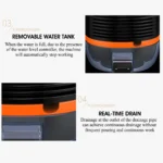 TINSOL New Air Dehumidifier 800ml Portable Dryer Low Noise Purification Anti-mold Cleaning Unit Portable Air Dryer Humidity - Image 5