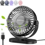 Electric Fan Portable Cooling Laptops Silent USB Fan Three Speed Adjustment for Home Office Desktop Outdoor Camping Mini Fan - Image 13