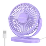 Electric Fan Portable Cooling Laptops Silent USB Fan Three Speed Adjustment for Home Office Desktop Outdoor Camping Mini Fan - Image 9