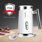 DEVISIB 3 in 1 Electric Milk Frother 300ml Automatic Hot and Cold Foam Maker for Coffee Latte Cappuccino Macchiato Hot Chocolate - Image 6