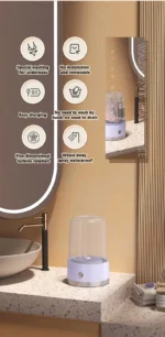 New Wireless Washing Machine Portable Travel Underwear And Socks Laundry Bucket,  Charging Mini Clothes Washing Cup 2-speed Time - Image 14