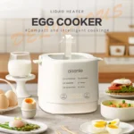 Electric Egg Cooker Multi-Functional Household Egg Cooker High Capacity Soft Medium Hard-Boiled Egg Cooker Egg Custard Steamer