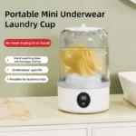 Mini Washing Machine Household Electric Washing Cup Underwear Socks Small Wireless Charging Washing Machine - Image 3