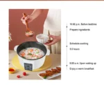 220V Household Multi Cookers 3.5L Electric Cooker Non-stick Cooking pot Hot Pot Smart Rice cooker Cooking Appliances - Image 17