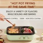 Multi-function Electric Hot Pot and Grill Pan - Image 7