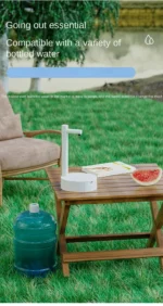 Portable Desktop Electric Water Dispenser Rechargeable Bottle Barreled Gallon Pump Automatic Drink Water Machine Juice Dispenser - Image 15